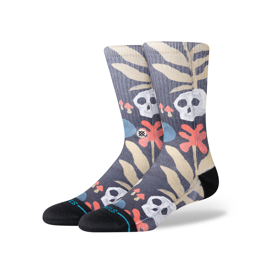 Socks Stance Tropiskull Crew - Black - Genetik Sport