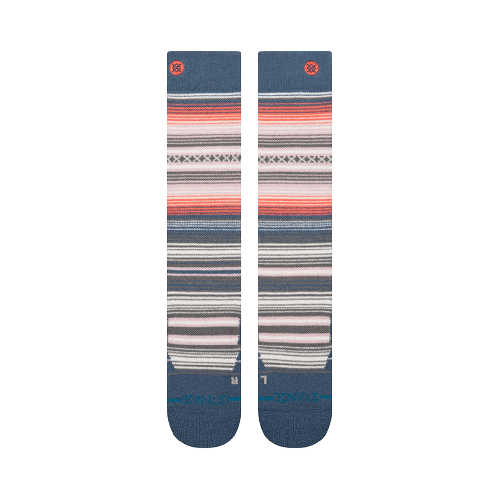 Socks Stance Womens Snow Curren Mid - Sea Blue - Genetik Sport