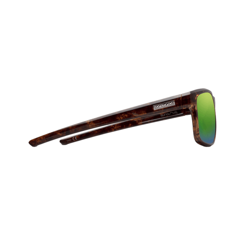 Sunglasses Suncloud Respek Tortoise - Polarized Green Mirror - Genetik Sport