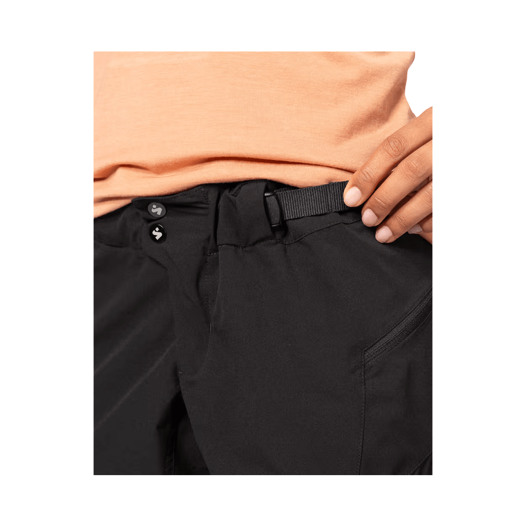 Shorts Sweet Protection Womens Hunter ll - Black - Genetik Sport