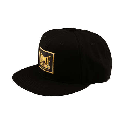 Cap Troy Lee Designs Flat Bill Snapback Handlebar - Black - Genetik Sport