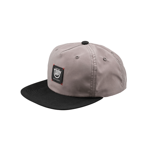 Cap Troy Lee Designs Unstructured Snapback Smiley - Gravel Carbon - Genetik Sport