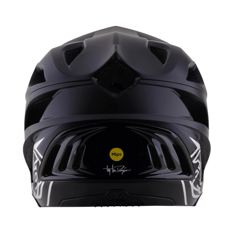 Helmet Troy Lee Designs Stage 2 MIPS Stealth - Black - Genetik Sport