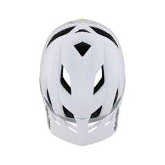 Helmet Troy Lee Designs Youth Flowline MIPS - Orbit White - Genetik Sport