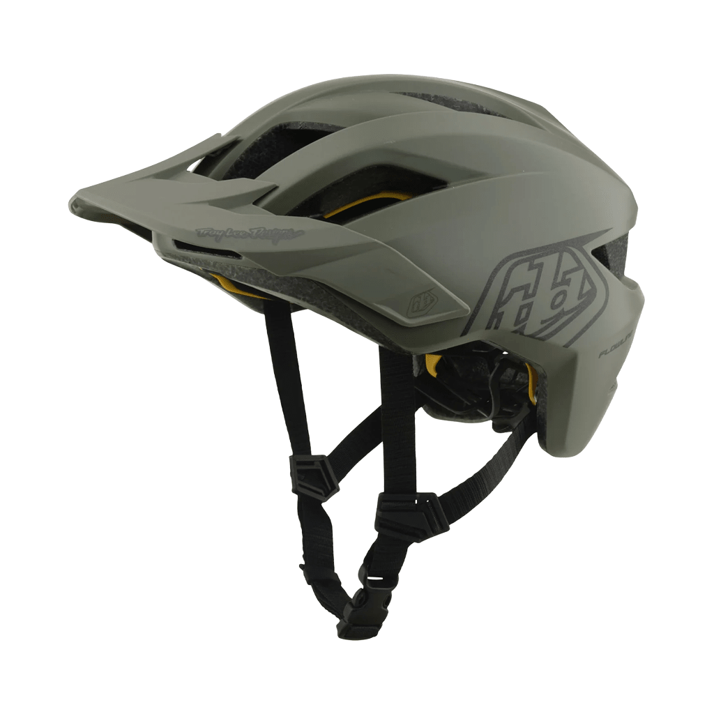 Helmet Troy Lee Designs Youth Flowline MIPS Point - Army - Genetik Sport