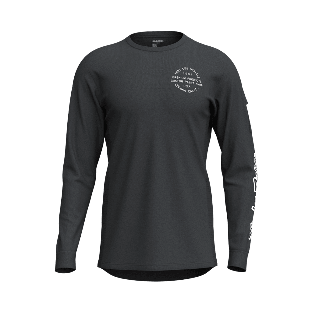 Jersey Troy Lee Designs Mens Ruckus Ride LS Pressed - Carbon - Genetik Sport