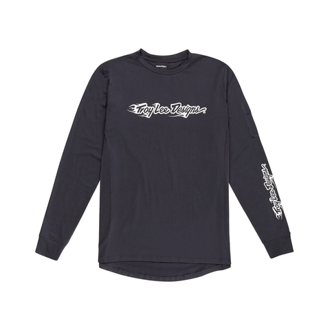 Jersey Troy Lee Designs Ruckus Ride LS Burn Out - Carbon - Genetik Sport
