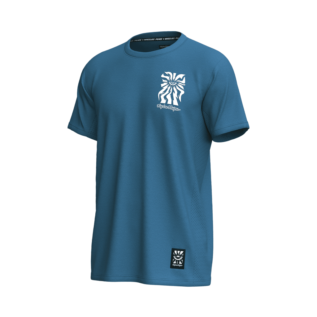 Jersey Troy Lee Designs Skyline SS One Eye - Aero Blue - Genetik Sport