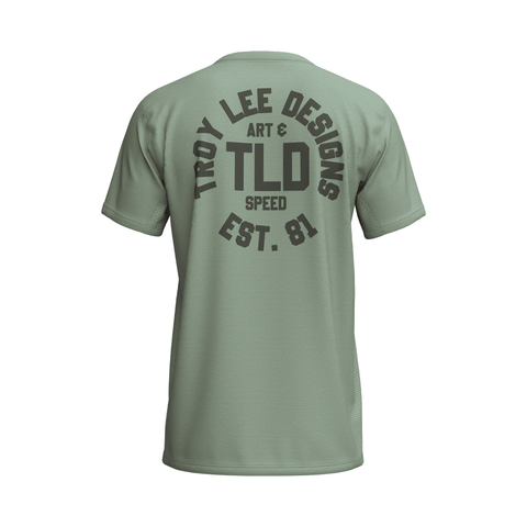 Jersey Troy Lee Designs Skyline SS Stamps - Sage - Genetik Sport