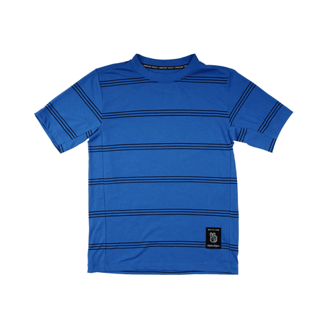 Jersey Troy Lee Designs Youth Skyline Ride SS Washed Out - Cobalt - Genetik Sport