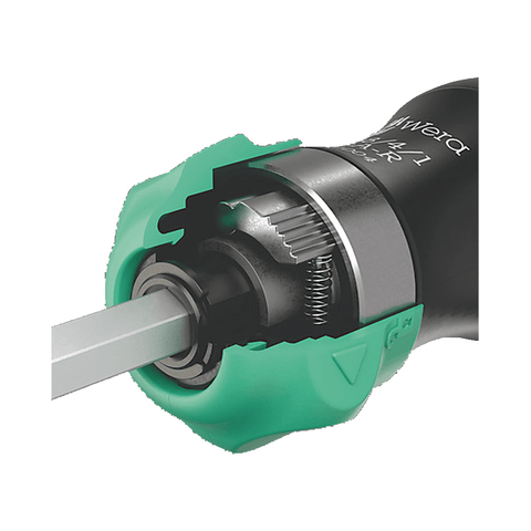 Ratchet Set Wera Kraftform Kompakt 26 RA - R - 6 Pieces - Genetik Sport