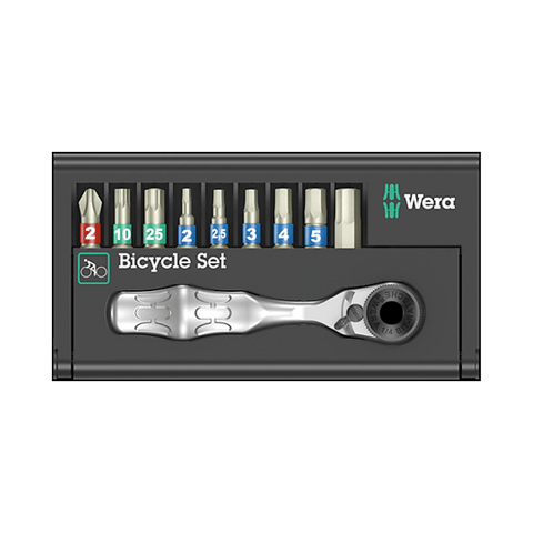 Ratchet/Bits Wera Bicycle Set 9 - 10 Pieces - Genetik Sport