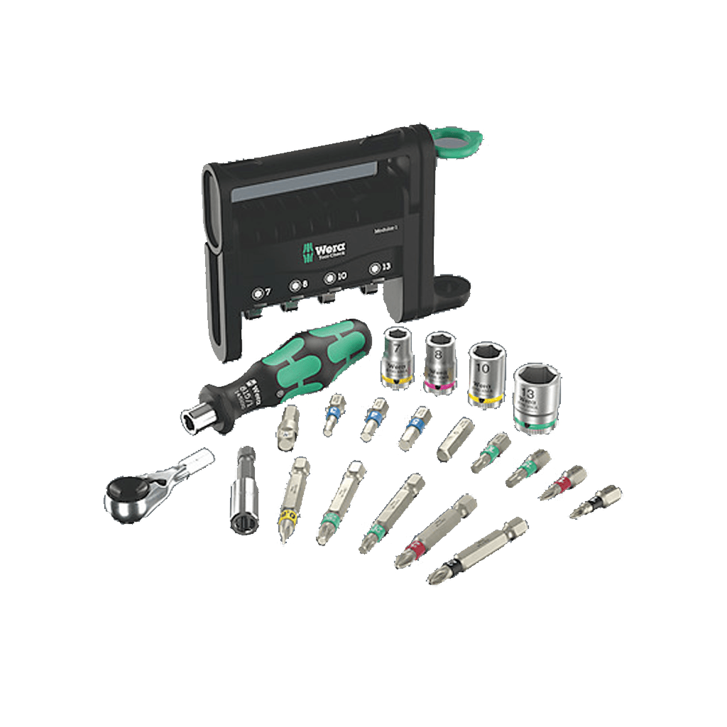 Tools Set Wera Tool - Check Modular 1 - 21 Pieces - Genetik Sport
