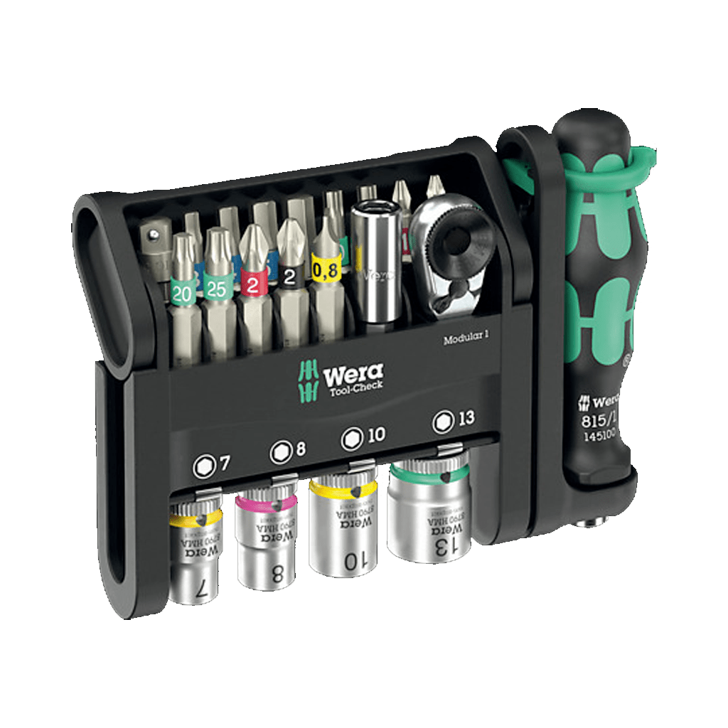 Tools Set Wera Tool - Check Modular 1 - 21 Pieces - Genetik Sport
