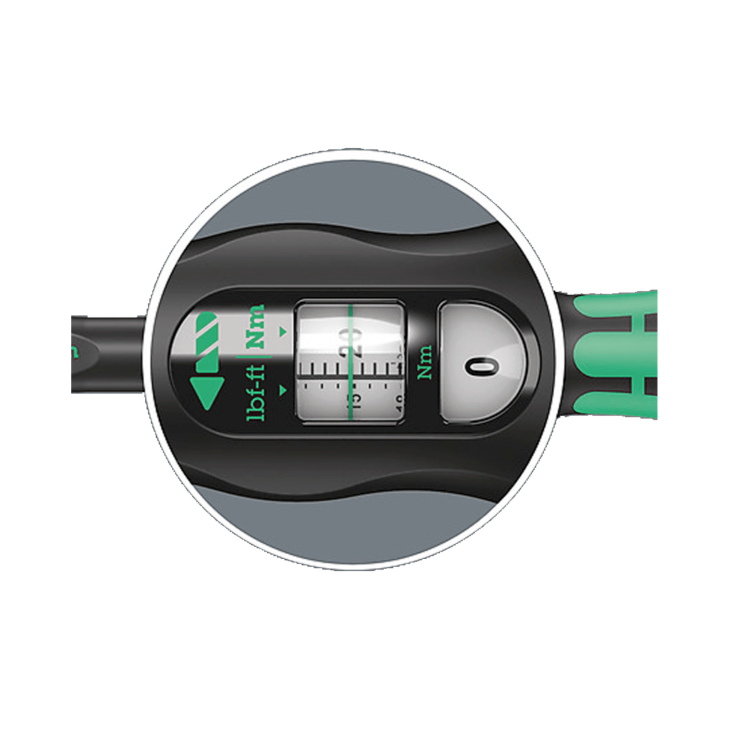 Torque Wrench Wera Click - Torque C 2 Push R/L 20 - 100nm - Genetik Sport