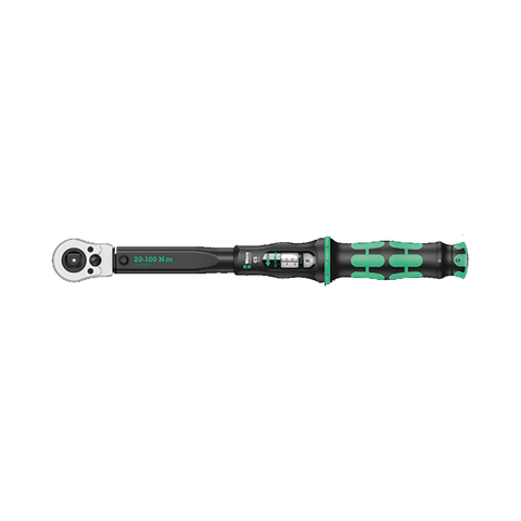 Torque Wrench Wera Click - Torque C 2 Push R/L 20 - 100nm - Genetik Sport