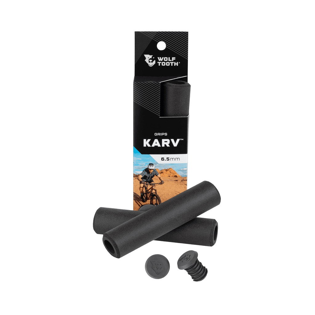 Grips Wolf Tooth Karv 135mm - Black - Genetik Sport