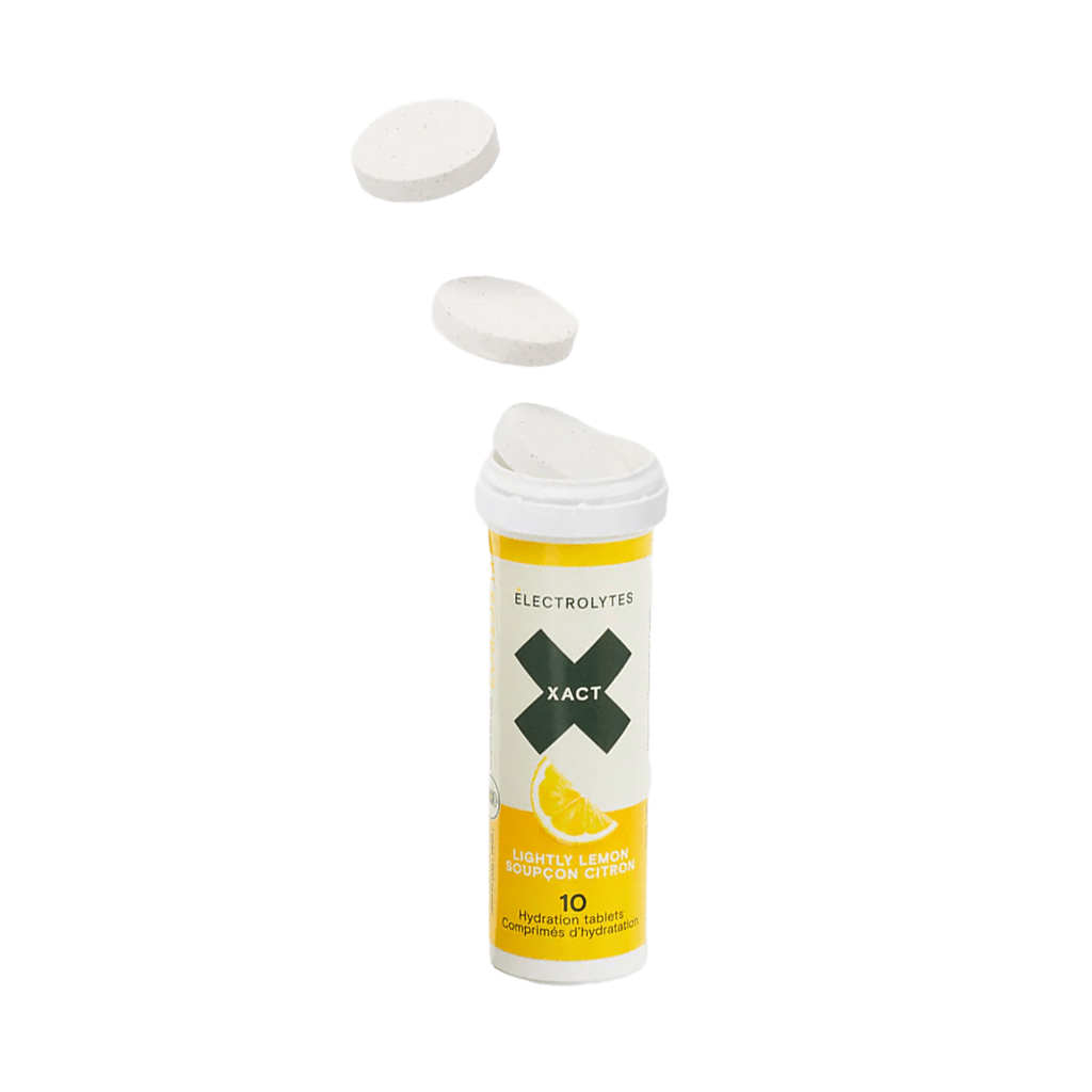 Hydration Tablets XACT ELECTROLYTES - Lightly Lemon - Genetik Sport