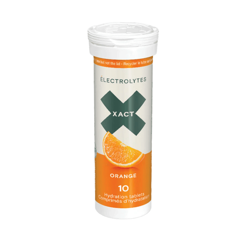 Hydration Tablets XACT ELECTROLYTES - Orange - Genetik Sport