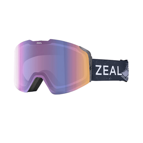 Goggles Zeal Meridian Dark Seas - Sakura Mirror + Sky Blue Mirror - Genetik Sport