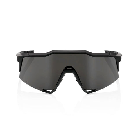 Mtb Sunglasses 100% Speedcraft XS Soft Tact Black - Smoke Lens - Genetik Sport