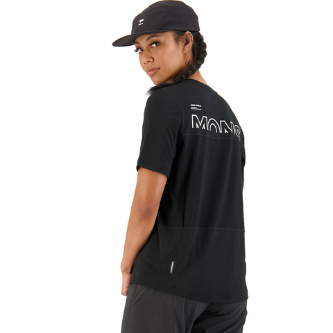 Jersey Mons Royale Womens Tarn Merino Shift SS - Black