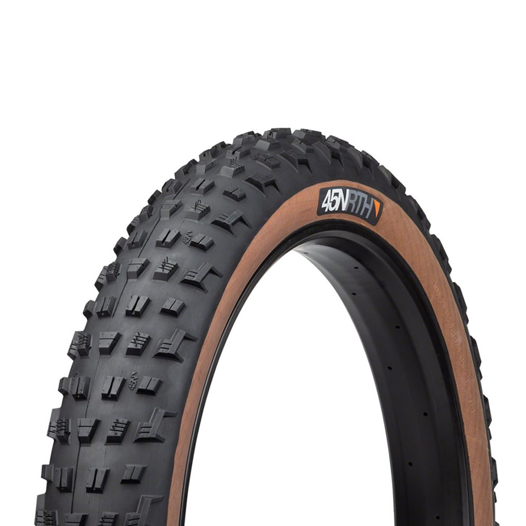 TIRE 45NRTH VANHELGA 27.5X4.0 TR FOLDING 60TPI BLACK/TAN - Genetik Sport