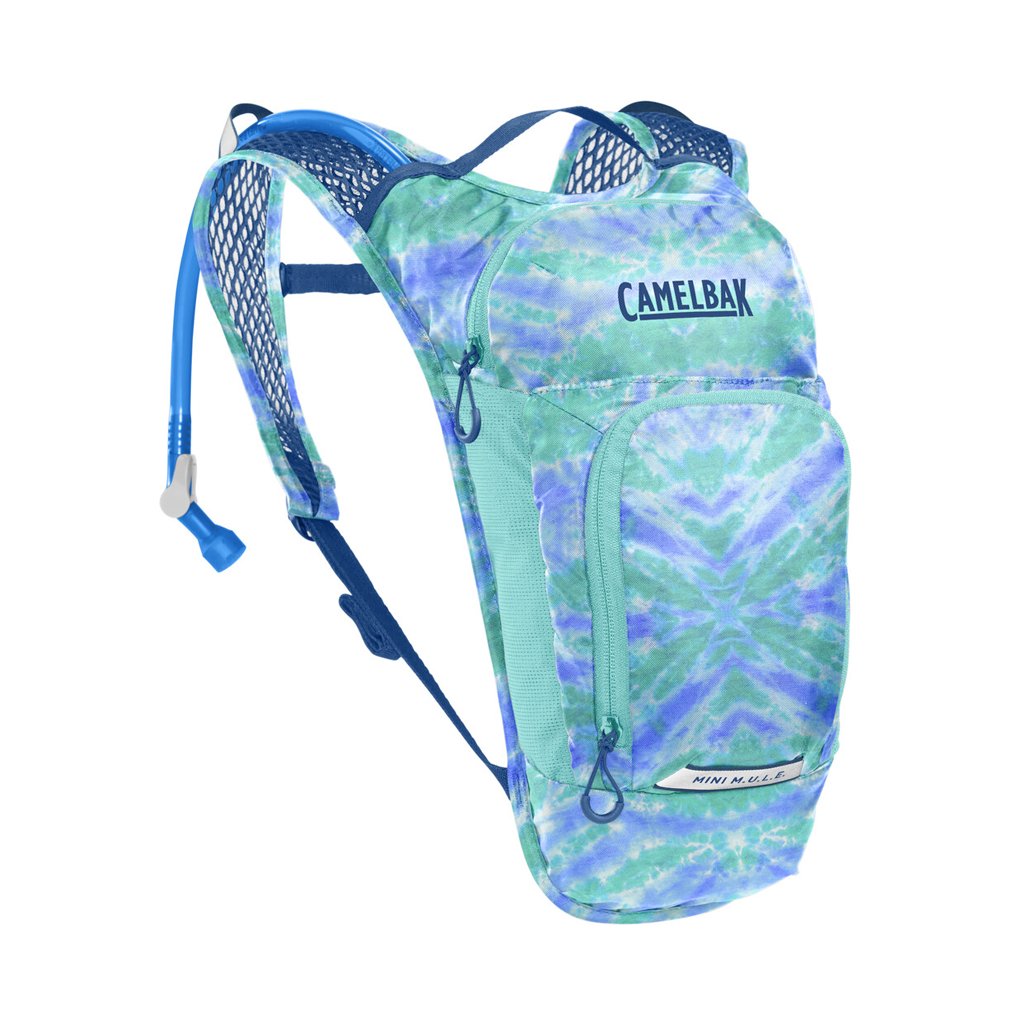 Sac à dos d'hydratation Camelbak Mini M.U.L.E. 50 oz TieDye Blue - Genetik Sport