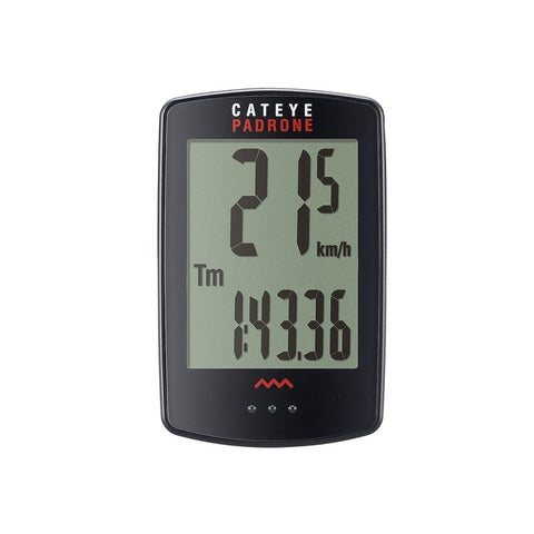 Cyclomètre CatEye Padrone Noir - Genetik Sport