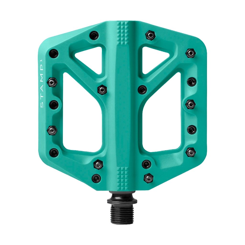 Pédales Crankbrothers Stamp 1 Small Turquoise - Genetik Sport