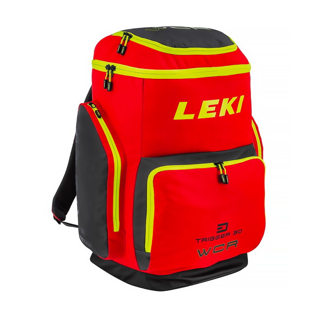 Ski Boot Bag Leki WCR 85L Red - Genetik Sport