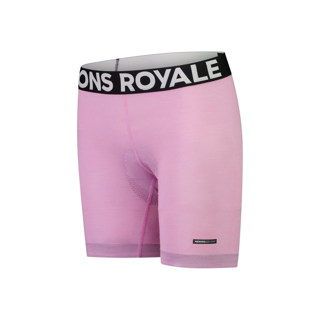 Short Liner Mons Royale Womens Low Pro Aircon - Pop Pink - Genetik Sport