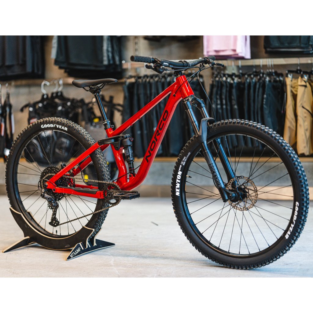 Vélo Norco Fluid FS A4 29” 2023 Rouge/Noir - Genetik Sport