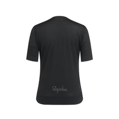 Jersey Women's Rapha Explore Technical T-Shirt Black - Genetik Sport