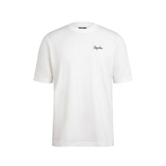 T-Shirt Rapha Logo White/Black - Genetik Sport