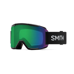Goggles Smith Squad Black ChromaPop Everyday - Green Mirror - Genetik Sport