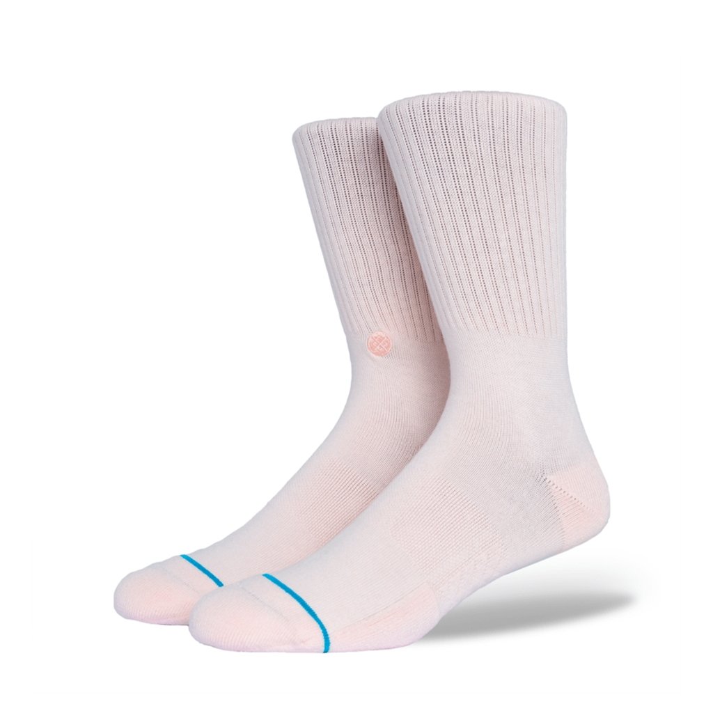 Socks Stance Icon Mid Cushion Rose - Genetik Sport