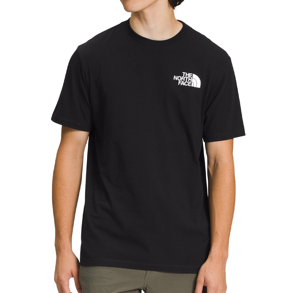 T-Shirt The North Face SS Box NSE Black/White - Genetik Sport