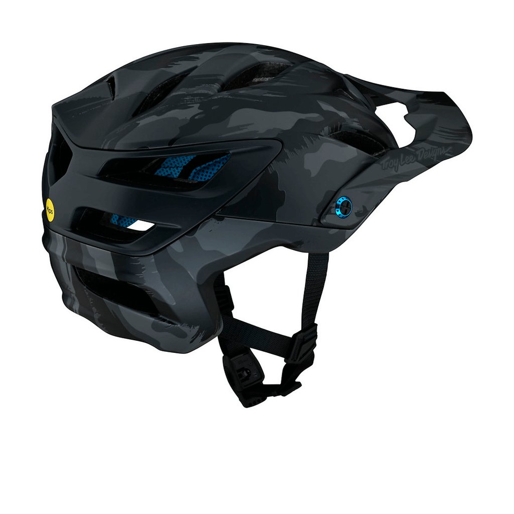 Helmet Troy Lee Designs A3 - Brushed Camo Blue - Genetik Sport
