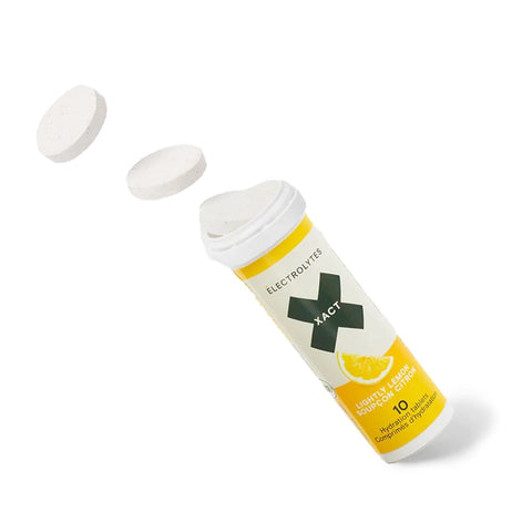 Comprimés d’hydratation XACT ELCTROLYTES Soupçon Citron - Genetik Sport